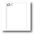 company letterhead