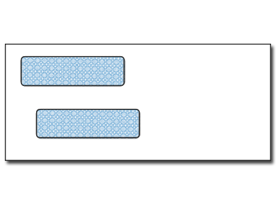 check envelopes double window env-7-ss